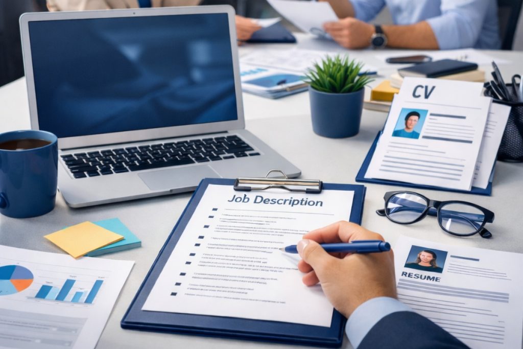طريقة كتابة الوصف الوظيفي بدقة