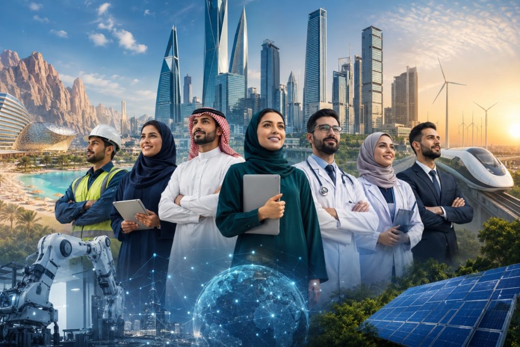 Most in-demand specializations in Saudi Arabia 2026 under Vision 2030