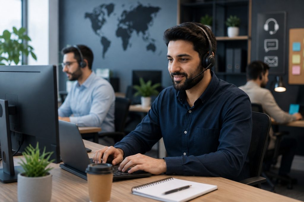 Types of customer service channels used by companies