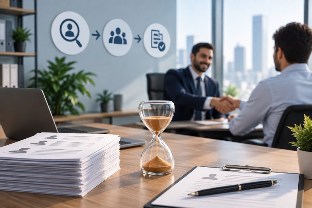 Shorten time to hire in organizations