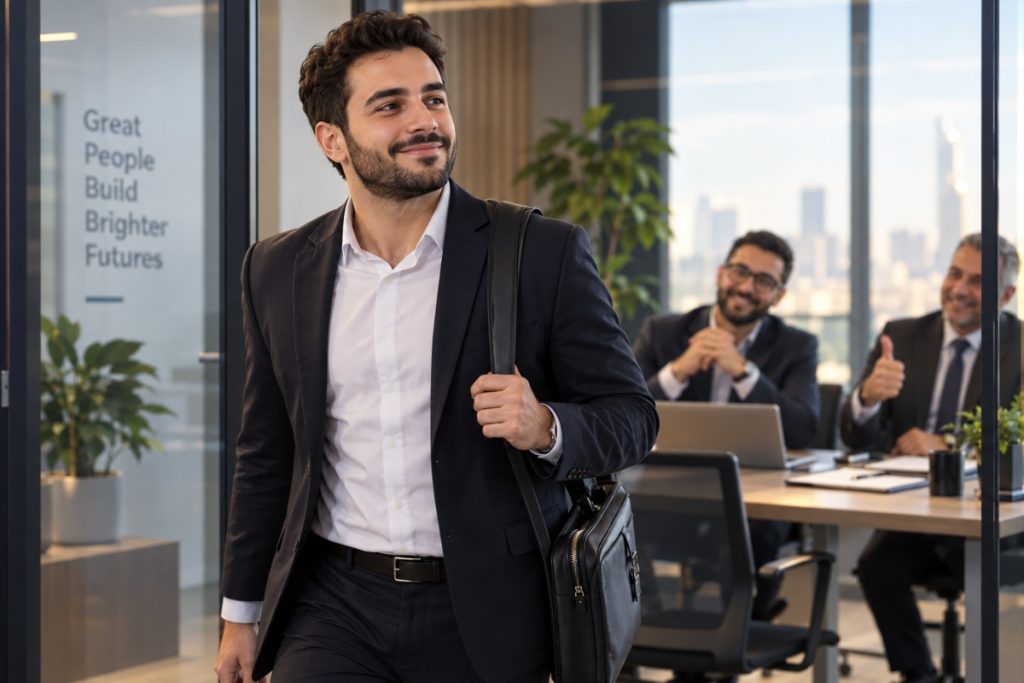 Signs of acceptance after a job interview